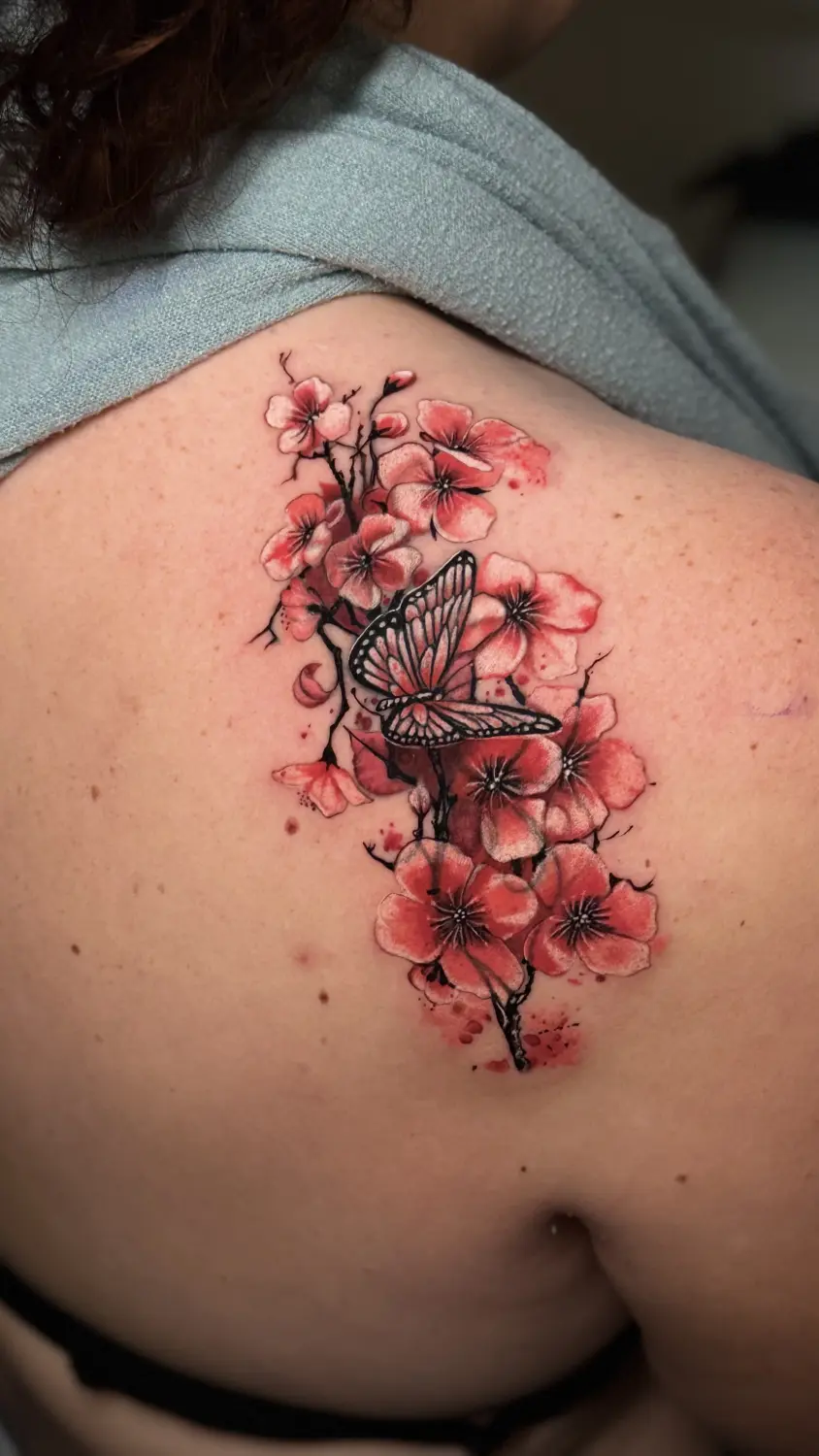 Skin & Art Tattoo – Blumentattoo