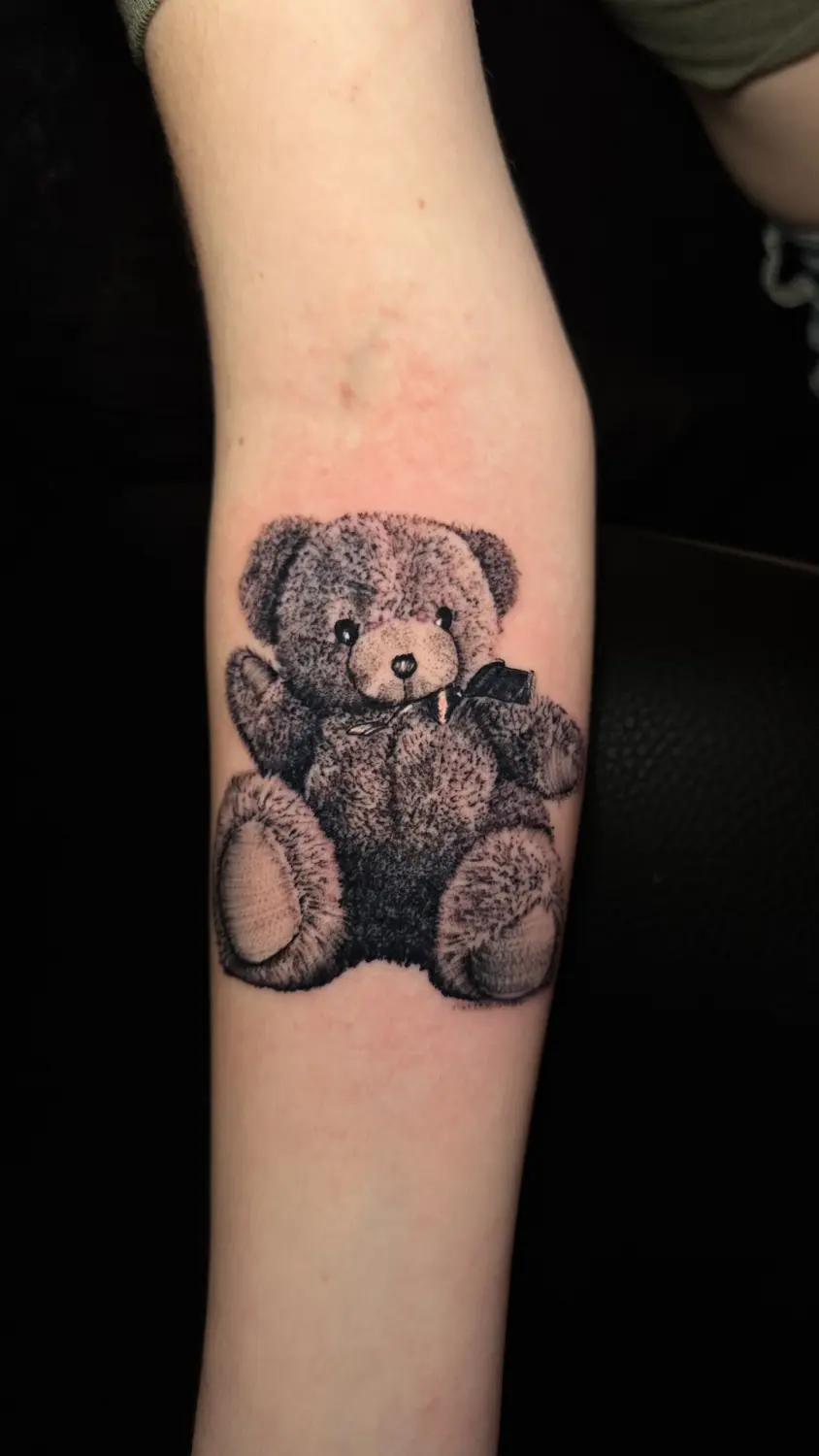 Skin & Art Tattoo – Teddybär-Tattoo
